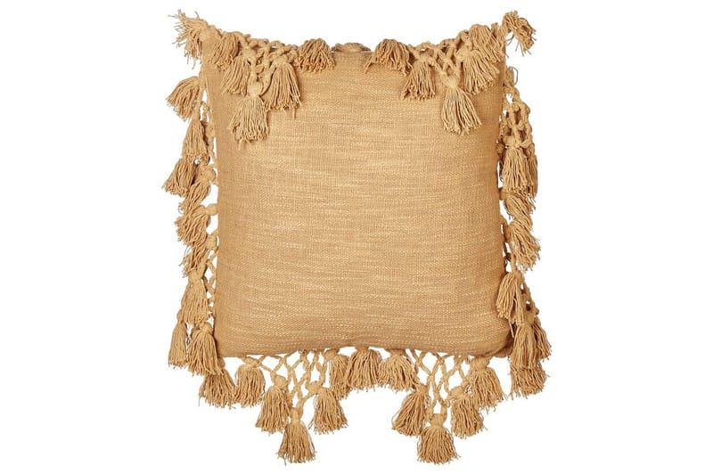 Pynteputer Olearia sett av 2 Sandbeige - Sandbeige - Tekstiler & tepper - Pute & putetrekk - Pynteputer