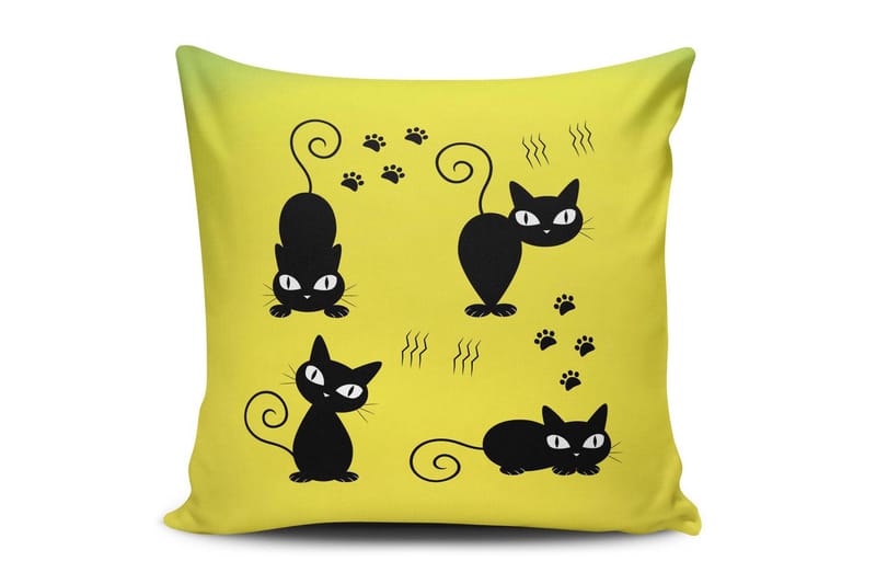 Pute Cushion Love 45x45 cm - Flerfarget - Pynteputer