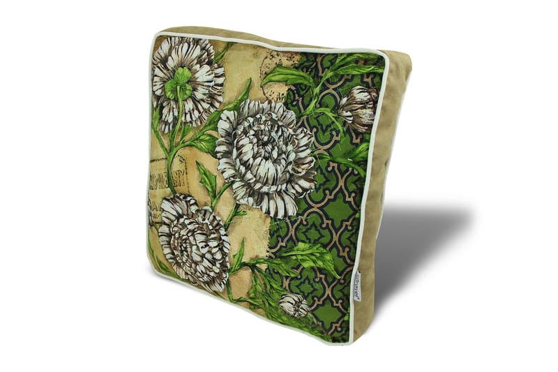 Pute Gravel 42x42 cm, Flerfarget