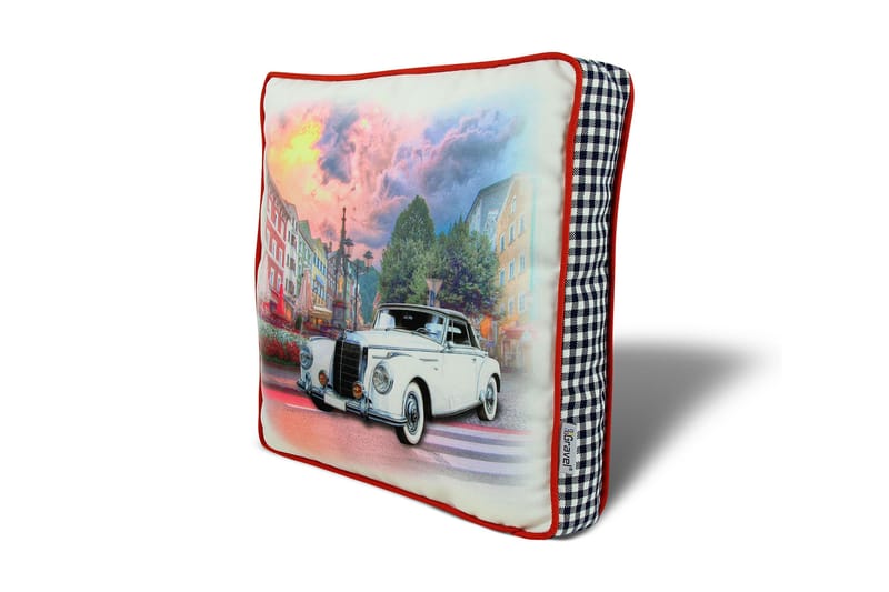 Pute Gravel 42x42 cm, Multi