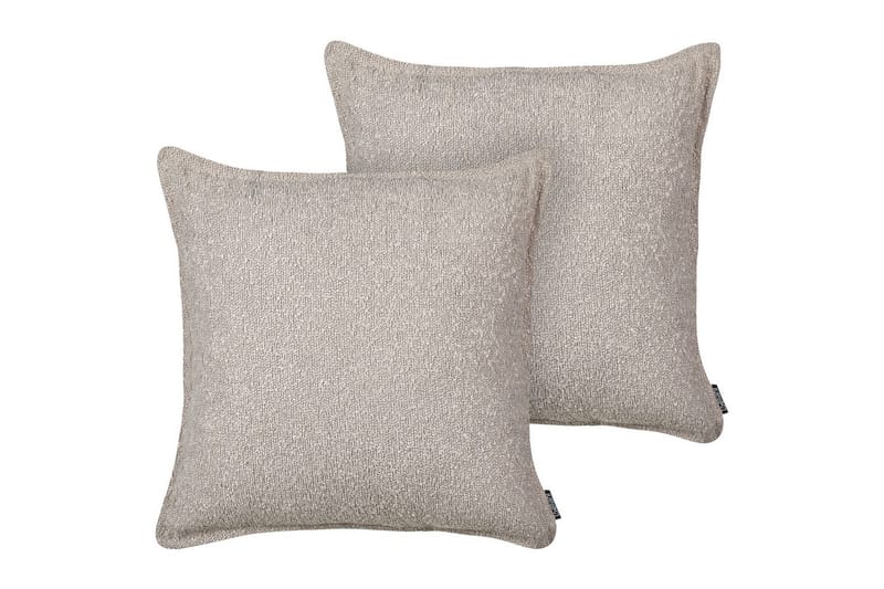 Pynteputer Senecia sett av 2 Beige - Beige - Tekstiler & tepper - Pute & putetrekk - Pynteputer