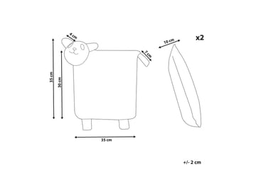 Pynteputer Shadoor sett på 2 - Tekstiler & tepper - Pute & putetrekk - Pynteputer