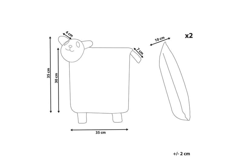 Pynteputer Shadoor sett på 2 - Tekstiler & tepper - Pute & putetrekk - Pynteputer