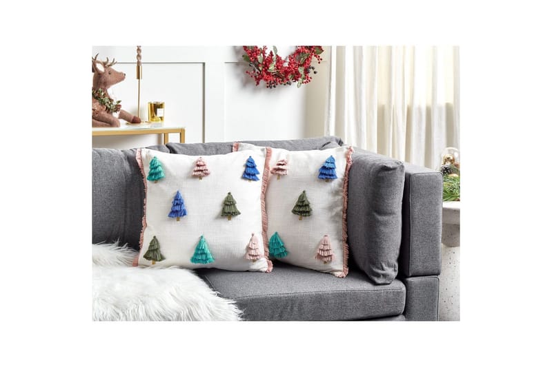 Pynteputer Skimmia sett av 2 - Tekstiler & tepper - Pute & putetrekk - Pynteputer