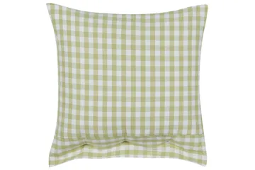 Pynteputer Talya sett på 2 Grønt/hvitt/lys tre, Firkantet - Grønt/hvitt/lys tre, Firkantet - Tekstiler & tepper - Pute & putetrekk - Pynteputer