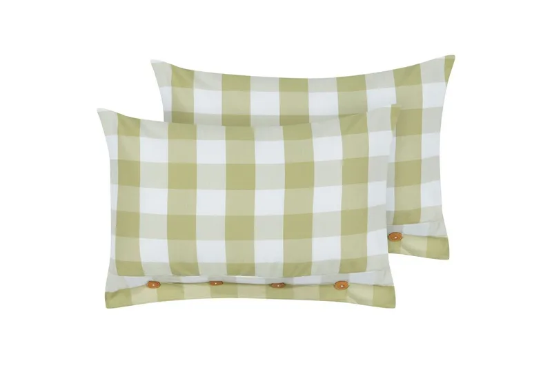 Pynteputer Tamnine sett på 2 Grønn/hvit, Rektangulær, Grønn/hvit, Rektangulær