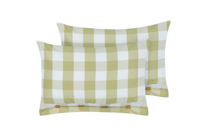 Pynteputer Tamnine sett på 2 Grønn/hvit, Rektangulær, Grønn/hvit, Rektangulær