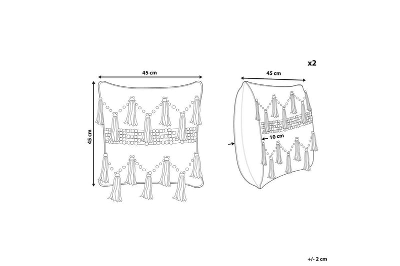 Pynteputer Thondi sett på 2 - Tekstiler & tepper - Pute & putetrekk - Pynteputer