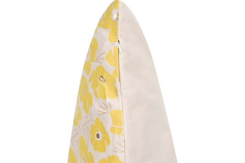 Pynteputer Triteleia sett á 2 Gul/Beige/Gull - Gul/Beige/Gull - Tekstiler & tepper - Pute & putetrekk - Pynteputer