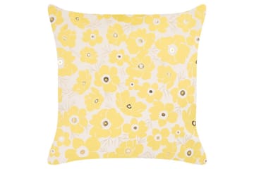 Pynteputer Triteleia sett á 2 Gul/Beige/Gull - Gul/Beige/Gull - Tekstiler & tepper - Pute & putetrekk - Pynteputer