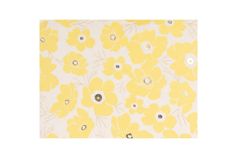 Pynteputer Triteleia sett á 2 Gul/Beige/Gull - Gul/Beige/Gull - Tekstiler & tepper - Pute & putetrekk - Pynteputer