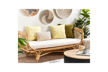 Pynteputer Triteleia sett á 2 Gul/Beige/Gull - Gul/Beige/Gull - Tekstiler & tepper - Pute & putetrekk - Pynteputer