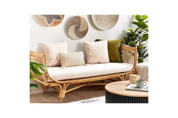 Pynteputer Triteleia sett á 2 Rosa/gull/beige - Rosa/gull/beige - Tekstiler & tepper - Pute & putetrekk - Pynteputer