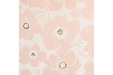 Pynteputer Triteleia sett á 2 Rosa/gull/beige - Rosa/gull/beige - Tekstiler & tepper - Pute & putetrekk - Pynteputer