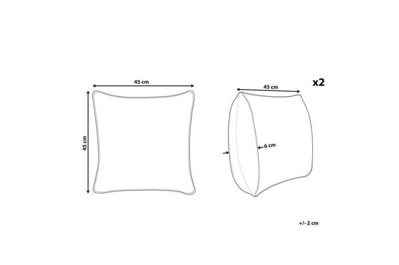Pynteputer Wisteria sett med 2 - Tekstiler & tepper - Pute & putetrekk - Pynteputer