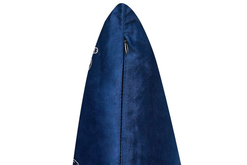 Pynteputer Yuzuri sett med 2 Blå/Sølv - Blå/Sølv - Tekstiler & tepper - Pute & putetrekk - Pynteputer