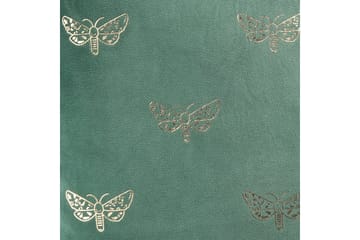 Pynteputer Yuzuri sett med 2 Grønn/gull - Grønn/gull - Tekstiler & tepper - Pute & putetrekk - Pynteputer