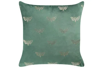 Pynteputer Yuzuri sett med 2 Grønn/gull - Grønn/gull - Tekstiler & tepper - Pute & putetrekk - Pynteputer