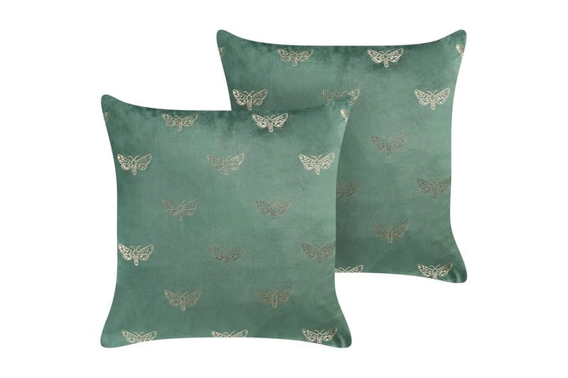 Pynteputer Yuzuri sett med 2 Grønn/gull, Grønn/gull