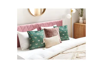 Pynteputer Yuzuri sett med 2 Grønn/gull - Grønn/gull - Tekstiler & tepper - Pute & putetrekk - Pynteputer