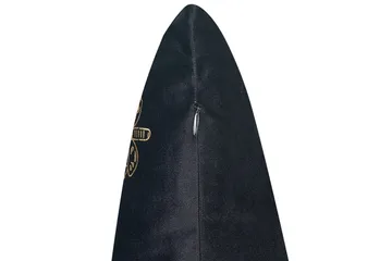 Pynteputer Yuzuri sett med 2 Svart/gull - Svart/gull - Tekstiler & tepper - Pute & putetrekk - Pynteputer