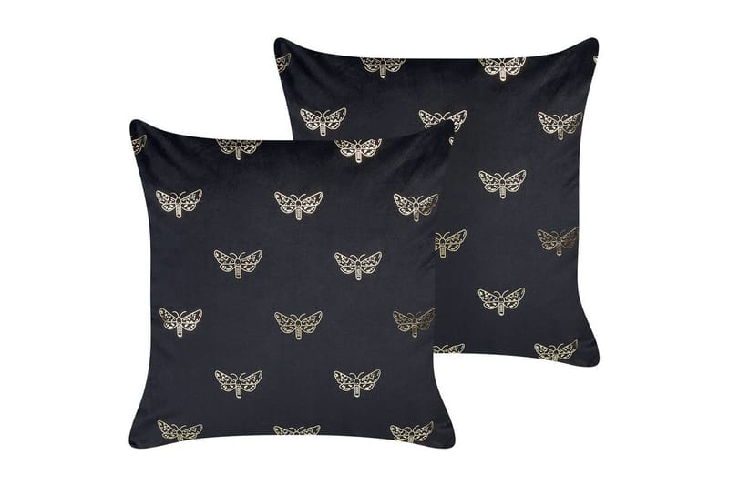 Pynteputer Yuzuri sett med 2 Svart/gull, Svart/gull