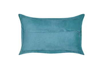 Pynteputer Zinnia sett med 2 Blå, Rektangulær - Blå, Rektangulær - Tekstiler & tepper - Pute & putetrekk - Pynteputer