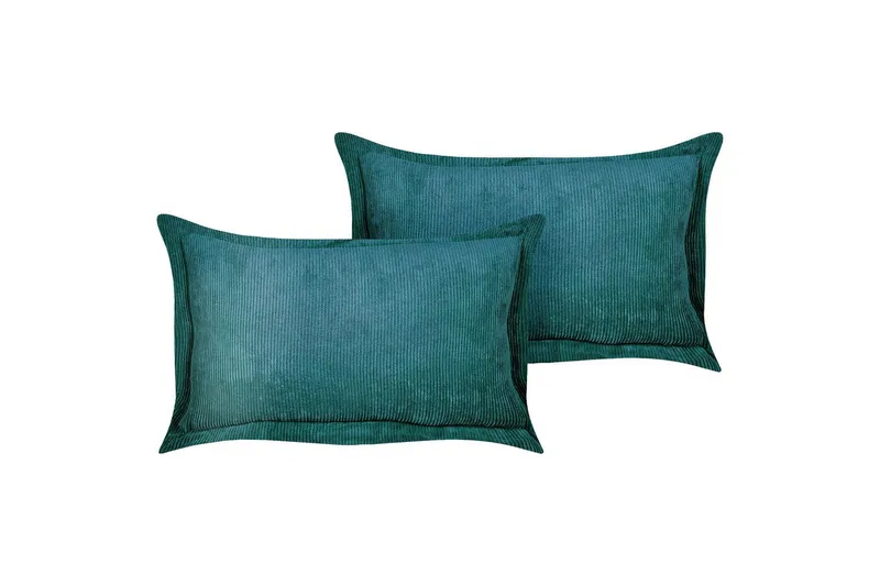 Pynteputer Zinnia sett med 2 Blå, Rektangulær, Blå, Rektangulær