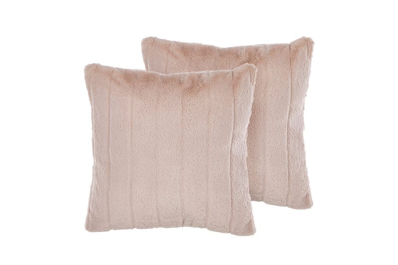 Pynteputer Pumila sett med 2 Rosa - Rosa - Tekstiler & tepper - Pute & putetrekk - Pynteputer