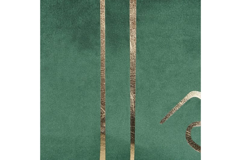 Pynteputer Philodendron sett à 2 Grønn/gull - Grønn/gull - Tekstiler & tepper - Pute & putetrekk - Pynteputer