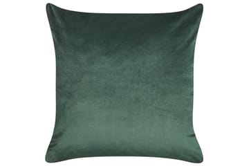 Pynteputer Philodendron sett à 2 Grønn/gull - Grønn/gull - Tekstiler & tepper - Pute & putetrekk - Pynteputer