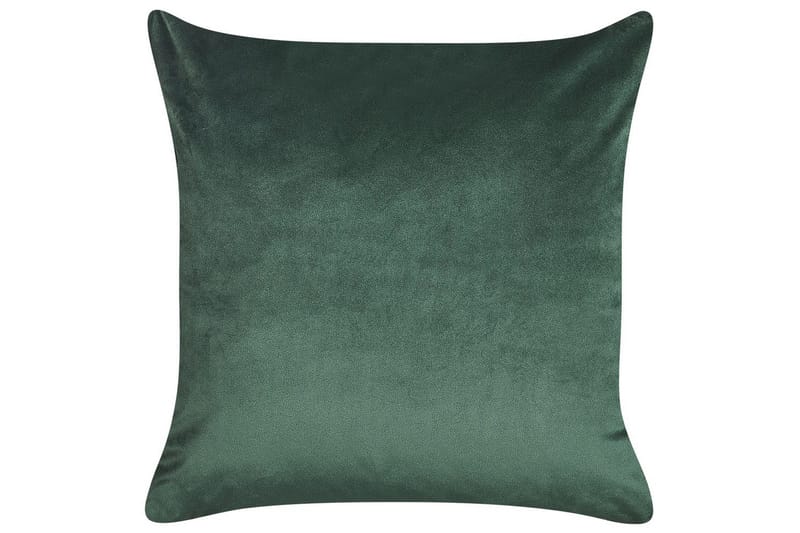 Pynteputer Philodendron sett à 2 Grønn/gull - Grønn/gull - Tekstiler & tepper - Pute & putetrekk - Pynteputer