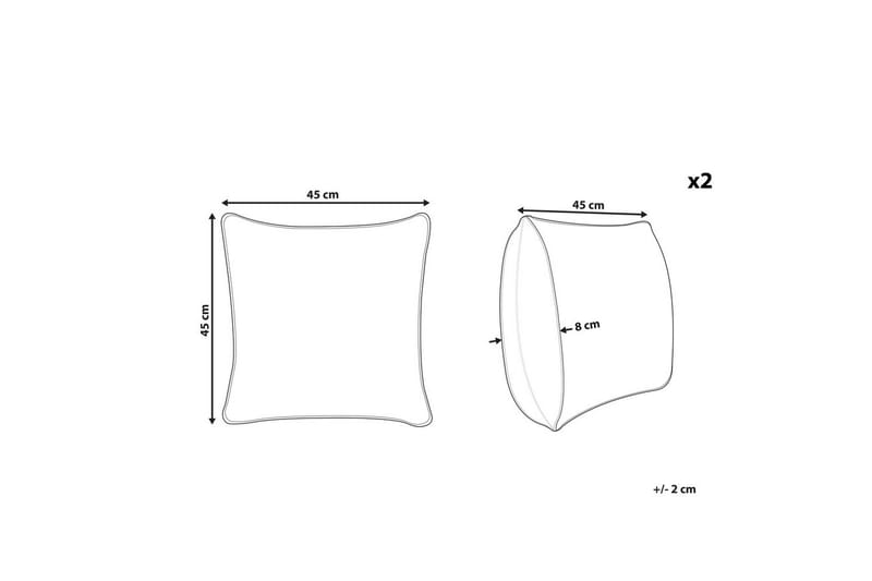 Pynteputer Peppermint sett med 2 - Tekstiler & tepper - Pute & putetrekk - Pynteputer