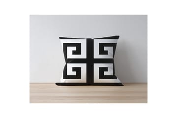 Tyrell Pyntepute 43x43 cm - Sort/Hvit - Tekstiler & tepper - Pute & putetrekk - Pynteputer