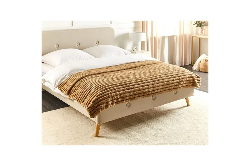 Sengeteppe Rakya Brun, 150x200 cm - Brun, 150x200 cm - Tekstiler & tepper - Tepper & pledd