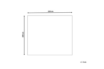 Sengeteppe Rakya Brun, 200x220 cm - Brun, 200x220 cm - Tekstiler & tepper - Tepper & pledd