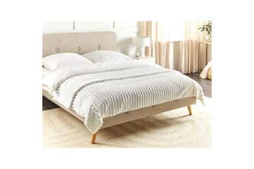 Sengeteppe Rakya Hvit, 200x220 cm - Hvit, 200x220 cm - Tekstiler & tepper - Tepper & pledd