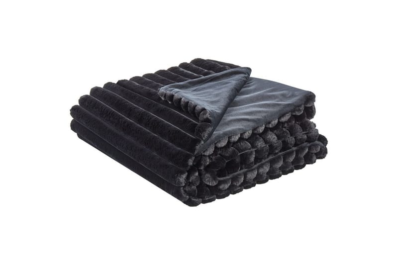 Sengeteppe Rakya Svart, 200x220 cm - Svart, 200x220 cm - Tekstiler & tepper - Tepper & pledd