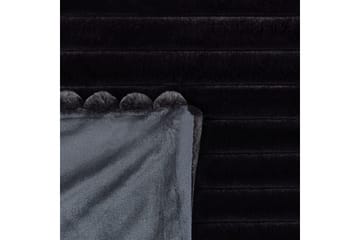 Sengeteppe Rakya Svart, 200x220 cm - Svart, 200x220 cm - Tekstiler & tepper - Tepper & pledd