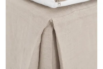 Ava Sengekappe 160x200 cm - Beige - Tekstiler & tepper - Sengetøy - Sengekappe & kanttøy - Sengekappe kontinentalseng