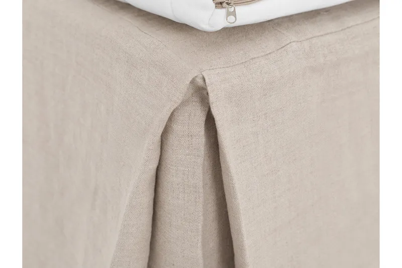Ava Sengekappe 160x200 cm - Beige - Tekstiler & tepper - Sengetøy - Sengekappe & kanttøy - Sengekappe kontinentalseng