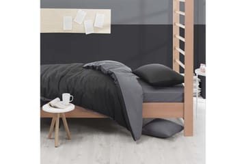 Bäddset Svart, Rökgrå - Tekstiler & tepper - Sengetøy
