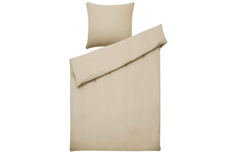 Dynetrekksett Avondale Beige, 200x135 cm - Beige, 200x135 cm - Tekstiler & tepper - Sengetøy