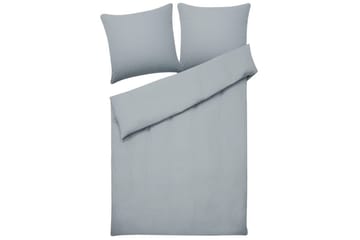 Dynetrekksett Avondale Grå, 220x155 cm - Grå, 220x155 cm - Tekstiler & tepper - Sengetøy - Sengesett