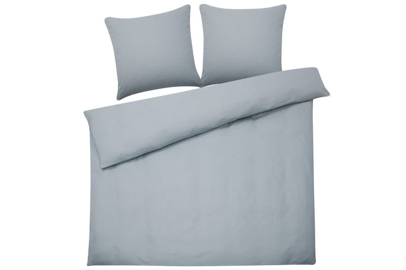 Dynetrekksett Avondale Grå, 220x240 cm - Grå, 220x240 cm - Tekstiler & tepper - Sengetøy - Sengesett