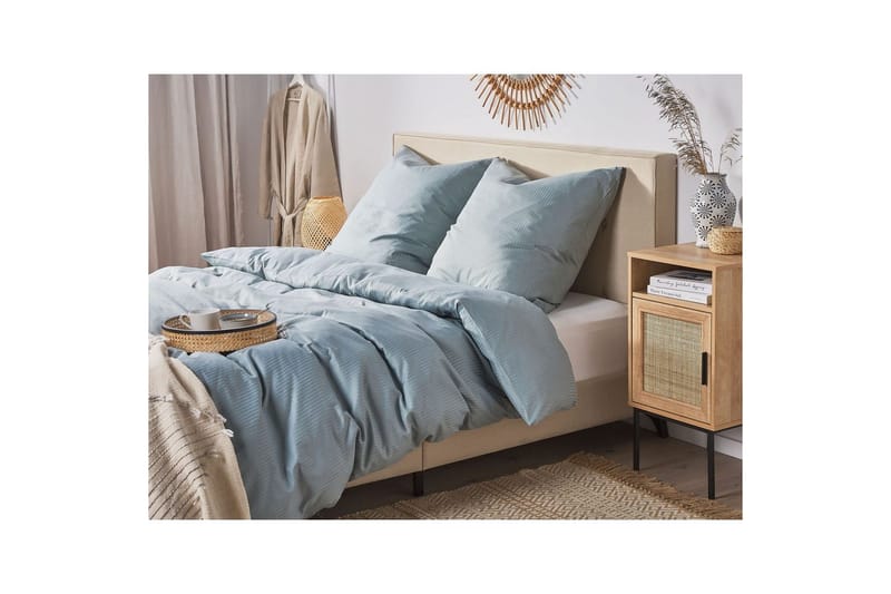 Dynetrekksett Avondale Grå, 220x240 cm - Grå, 220x240 cm - Tekstiler & tepper - Sengetøy - Sengesett