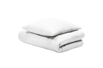 Dynetrekksett Avondale Hvit, 220x155 cm - Hvit, 220x155 cm - Tekstiler & tepper - Sengetøy - Sengesett