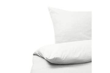 Dynetrekksett Avondale Hvit, 220x155 cm - Hvit, 220x155 cm - Tekstiler & tepper - Sengetøy - Sengesett