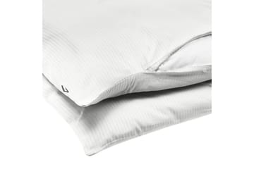 Dynetrekksett Avondale Hvit, 220x155 cm - Hvit, 220x155 cm - Tekstiler & tepper - Sengetøy - Sengesett