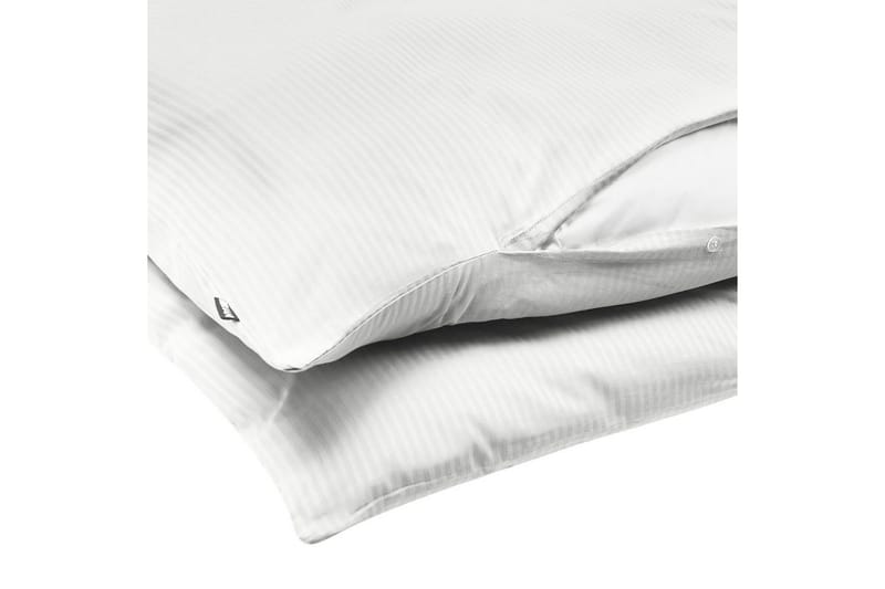Dynetrekksett Avondale Hvit, 220x155 cm - Hvit, 220x155 cm - Tekstiler & tepper - Sengetøy - Sengesett